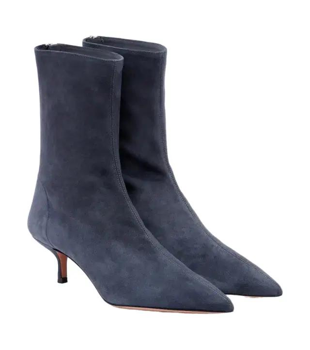 Aquazzura Montmartre suede ankle boots