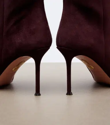 Aquazzura Harper suede ankle boots | Thumbnail 2
