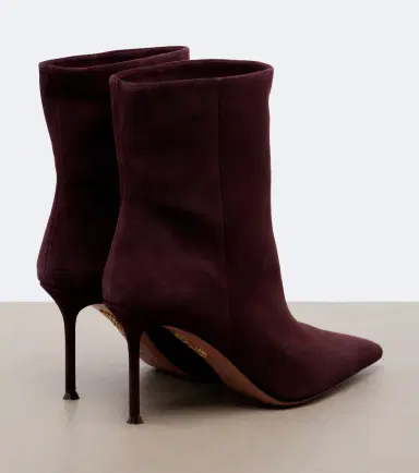 Aquazzura Harper suede ankle boots | Thumbnail 4
