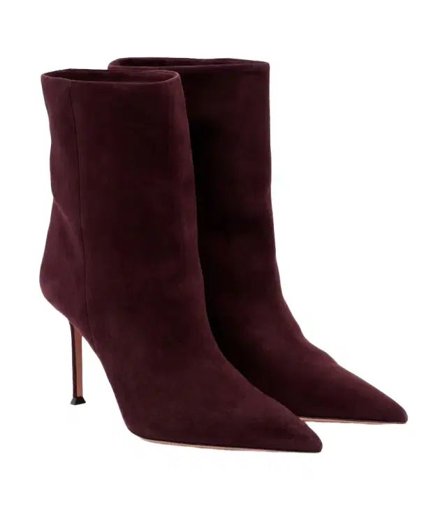 Aquazzura Harper suede ankle boots