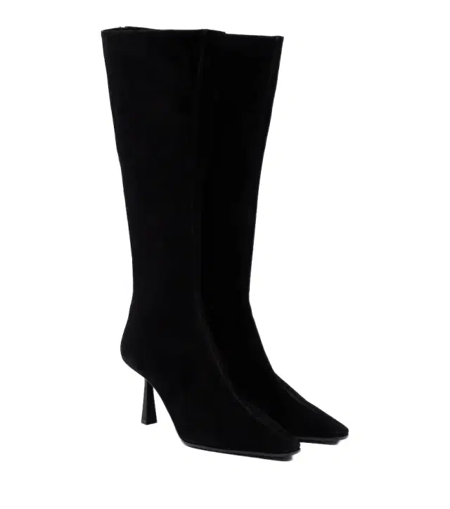 Aquazzura Sentier suede knee-high boots