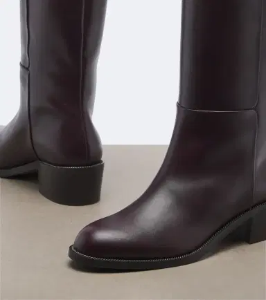 Aquazzura Sellier leather knee-high boots | Thumbnail 2 Aquazzura Sellier leather knee-high boots | Thumbnail 2
