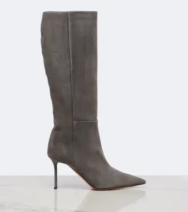 Aquazzura Harper suede knee-high boots | Thumbnail 3