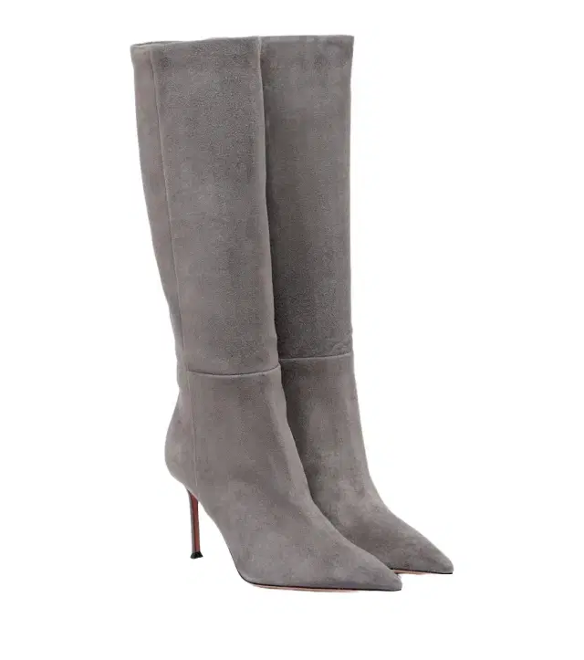 Aquazzura Harper suede knee-high boots