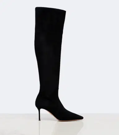 Aquazzura Vespera suede over-the-knee boots | Thumbnail 4 Aquazzura Vespera suede over-the-knee boots | Thumbnail 4