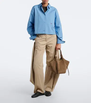 Loewe Hammock Flip Medium suede tote bag | Thumbnail 6