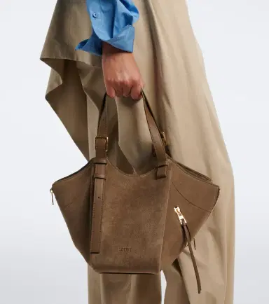 Loewe Hammock Flip Medium suede tote bag | Thumbnail 8