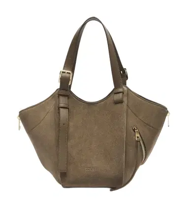 Loewe Hammock Flip Medium suede tote bag | Thumbnail 1