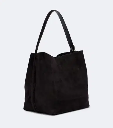 TOTEME Belted suede tote bag | Thumbnail 3