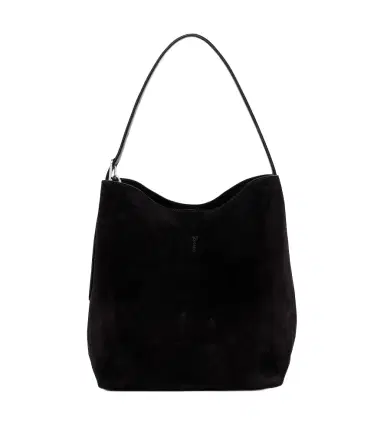 TOTEME Belted suede tote bag | Thumbnail 1