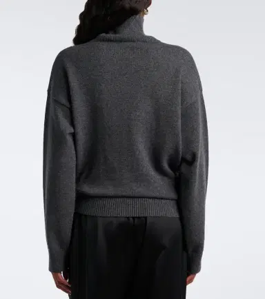 RÓHE Róhe Draped wool and cashmere turtleneck sweater | Thumbnail 3