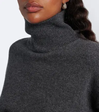 RÓHE Róhe Draped wool and cashmere turtleneck sweater | Thumbnail 6