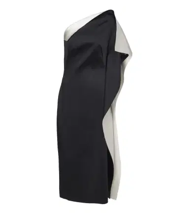 RÓHE Róhe Draped one-shoulder satin cocktail dress | Thumbnail 1