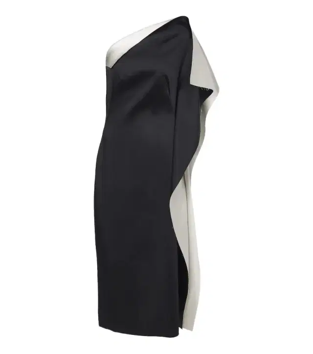 RÓHE Róhe Draped one-shoulder satin cocktail dress