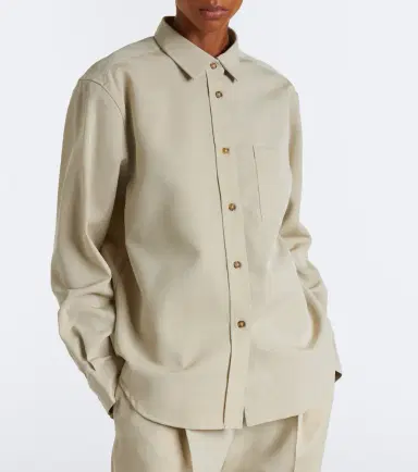 RÓHE Róhe Wool and silk shirt | Thumbnail 6 RÓHE Róhe Wool and silk shirt | Thumbnail 6