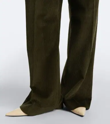 RÓHE Róhe Pleated cotton corduroy wide-leg pants | Thumbnail 5
