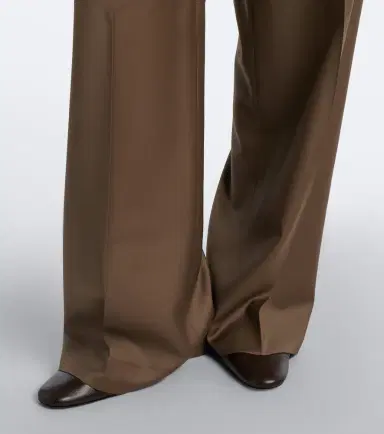 RÓHE Róhe Pleated virgin wool wide-leg pants | Thumbnail 4