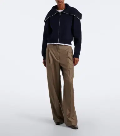 RÓHE Róhe Pleated virgin wool wide-leg pants | Thumbnail 5