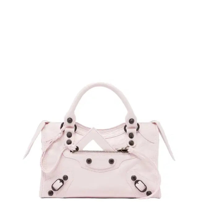 Balenciaga Le City Mini leather top-handle bag