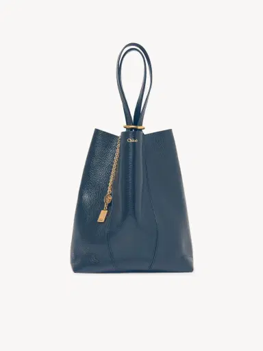 Chloé Chloé Spin tote bag in grained leather | Thumbnail 2 Chloé Chloé Spin tote bag in grained leather | Thumbnail 2
