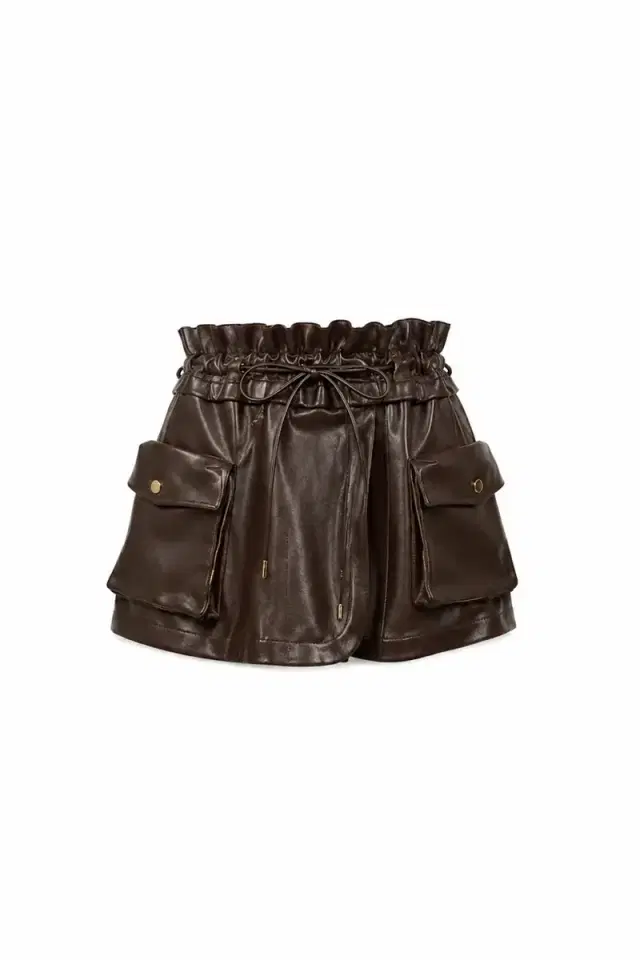 LaQuan Smith Utility Skirt