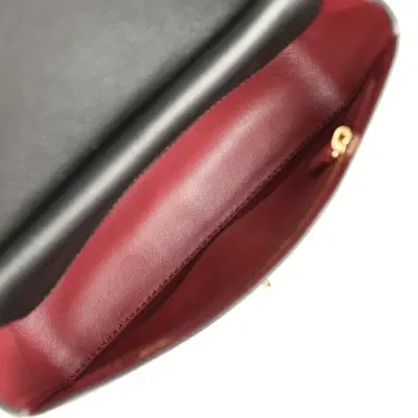 Chanel Chanel Mini "Souplissimo" Flap Bag Black Grained Calfskin Gold Hardware | Thumbnail 9