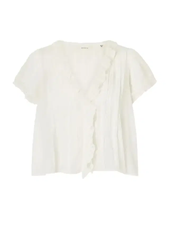 DÔEN Helena Lace-trimmed Organic Cotton Blouse