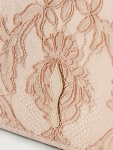 Christian Louboutin Bettina Lace-trimmed Satin Clutch | Thumbnail 5 Christian Louboutin Bettina Lace-trimmed Satin Clutch | Thumbnail 5