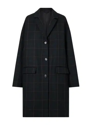 TOTEME Checked Wool-blend Coat | Thumbnail 1 TOTEME Checked Wool-blend Coat | Thumbnail 1