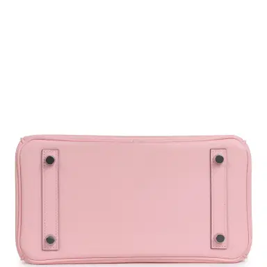 HERMÈS Hermes Birkin 25 Rose Sakura Swift Palladium Hardware | Thumbnail 6