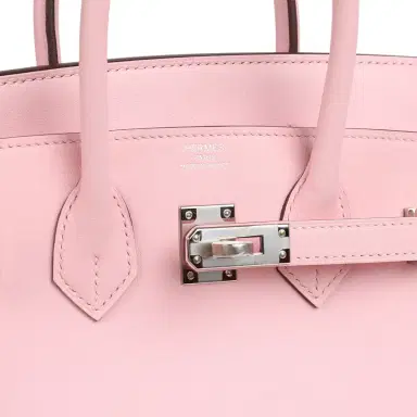 HERMÈS Hermes Birkin 25 Rose Sakura Swift Palladium Hardware | Thumbnail 7