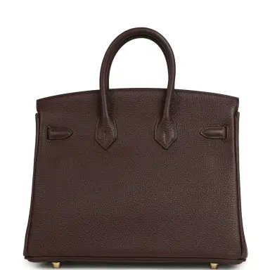 HERMÈS Hermes Birkin 25 Rouge Sellier Togo Gold Hardware | Thumbnail 4 HERMÈS Hermes Birkin 25 Rouge Sellier Togo Gold Hardware | Thumbnail 4