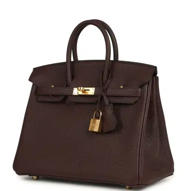 HERMÈS Hermes Birkin 25 Rouge Sellier Togo Gold Hardware | Thumbnail 5 HERMÈS Hermes Birkin 25 Rouge Sellier Togo Gold Hardware | Thumbnail 5
