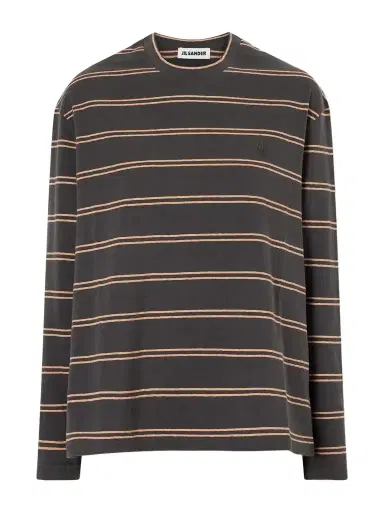 Jil Sander Striped Cotton T-shirt | Thumbnail 1