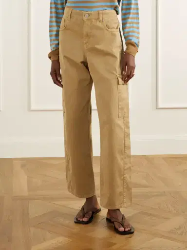 La Ligne Cargo Barrel High-waist Wide-leg Jeans | Thumbnail 3
