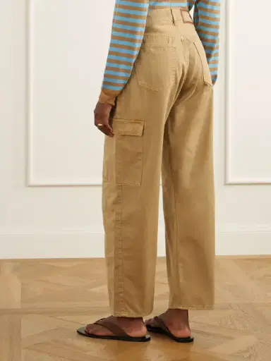 La Ligne Cargo Barrel High-waist Wide-leg Jeans | Thumbnail 4