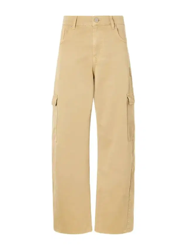 La Ligne Cargo Barrel High-waist Wide-leg Jeans