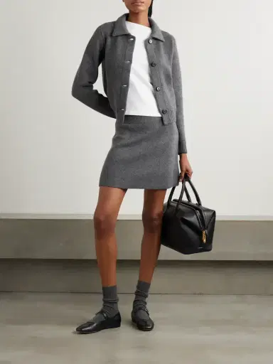 Lisa Yang Clare Cashmere Mini Skirt | Thumbnail 2 Lisa Yang Clare Cashmere Mini Skirt | Thumbnail 2