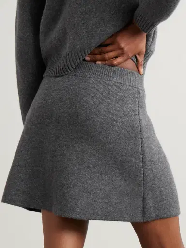 Lisa Yang Clare Cashmere Mini Skirt | Thumbnail 3 Lisa Yang Clare Cashmere Mini Skirt | Thumbnail 3