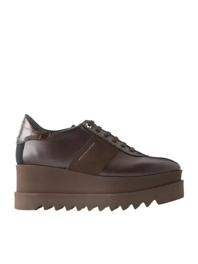 Stella McCartney Snake-effect Leather Sneakers