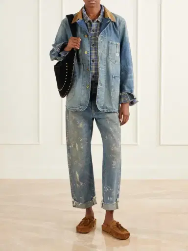 RRL Paint-splattered Boyfriend Jeans | Thumbnail 2 RRL Paint-splattered Boyfriend Jeans | Thumbnail 2