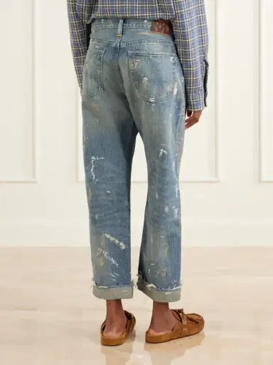 RRL Paint-splattered Boyfriend Jeans | Thumbnail 4 RRL Paint-splattered Boyfriend Jeans | Thumbnail 4