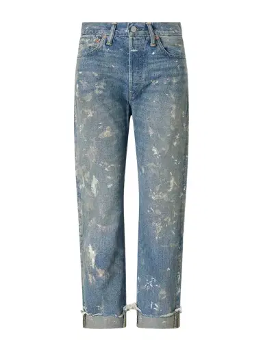 RRL Paint-splattered Boyfriend Jeans | Thumbnail 1 RRL Paint-splattered Boyfriend Jeans | Thumbnail 1