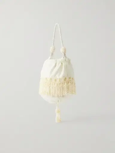 Sea Carlotta Bead-embellished Shell Clutch | Thumbnail 4