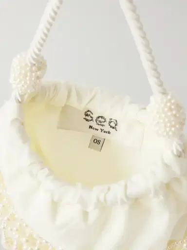 Sea Carlotta Bead-embellished Shell Clutch | Thumbnail 6