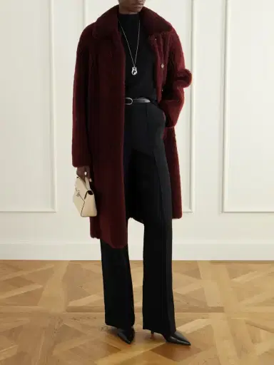 Veronica de Piante Romy Shearling Coat | Thumbnail 2