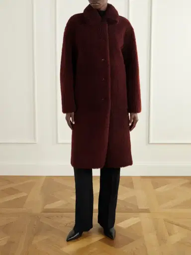 Veronica de Piante Romy Shearling Coat | Thumbnail 3