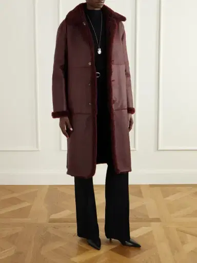 Veronica de Piante Romy Shearling Coat | Thumbnail 6