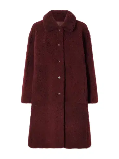 Veronica de Piante Romy Shearling Coat | Thumbnail 1