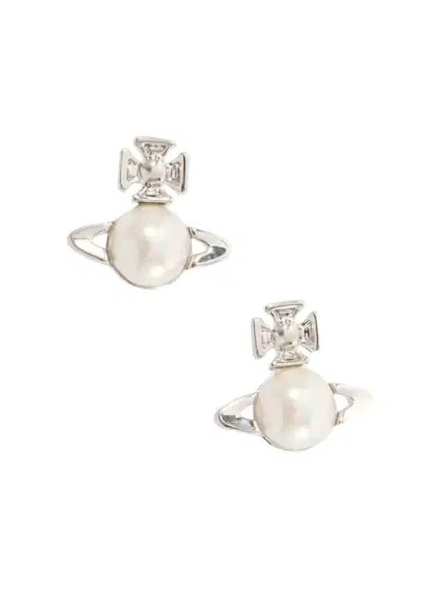 Vivienne Westwood Balbina Silver-tone And Bead Earrings